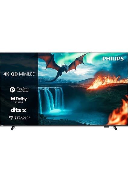 Philips 75MLED810 75" 190 Ekran Uydu Alıcılı 4K Ultra HD Smart Mini LED TV