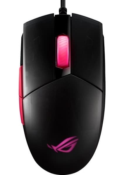 Asus Rog Strıx Impact Iı Electro Punk Çift El Oyuncu Mouse 6200 Dpı Sensör Aura Sync Rgb