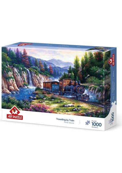 Art Puzzle Trenle Yolculuk 1000 Parça Puzzle
