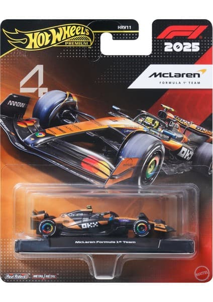 Hot Wheels 1:64 Ölçekli Premium Metal Formula 1® Oyuncak Yarış Arabası, Koleksiyona Uygun (Stiller Çeşitlilik Gösterebilir) JKD88