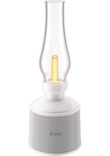 Ttec Nostalglo Beyaz LED Fenerli Taşınabilir Kablosuz Bluetooth Hoparlör 2BH16B Suya Dayanıklı