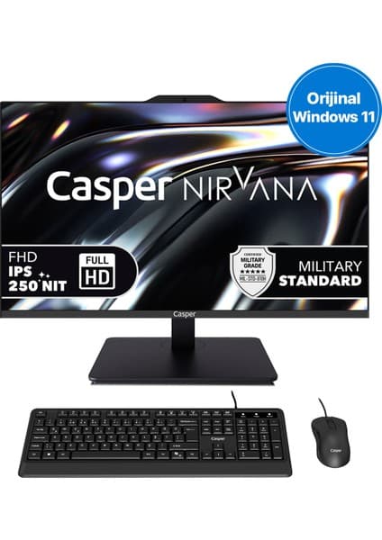 Casper Nirvana A80.1342-DF00A-V-S Intel Core i5-13420H 32GB RAM 1TB NVME SSD Windows 11