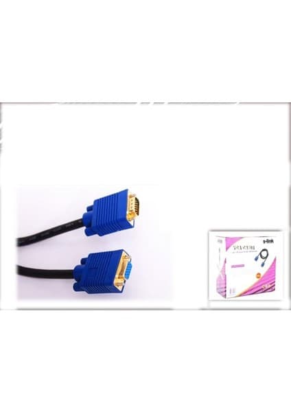 S-Link SLX-193 VGA F-M 15P 20m Monitör Kablosu