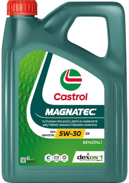 Castrol Magnatec 5W-30 Dx Benzin / Dizel Motor Aşınmalarına Karşı Koruma Motor Yağı 4 LT ( Üretim Yılı 2026 )