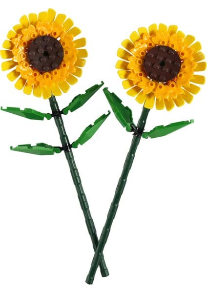 LEGO ® Botanicals Ayçiçeği 40524 – 8 Yaş ve Üzeri Çocuklar Için 2 Ayçiçeği Içeren Yaratıcı Oyuncak Yapım Seti (191 Parça)