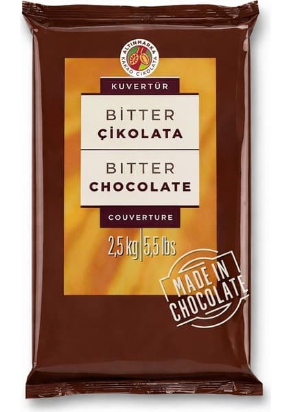 Altınmarka ALT150 Bitter Kuvertür Çikolata 2.5kg