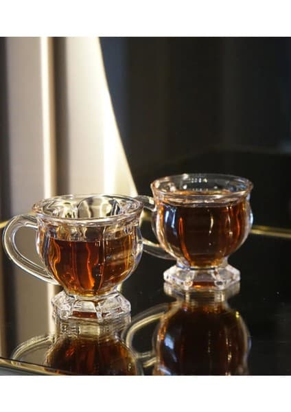 Madame Coco Vannes 4'lü Çay Fincanı Seti