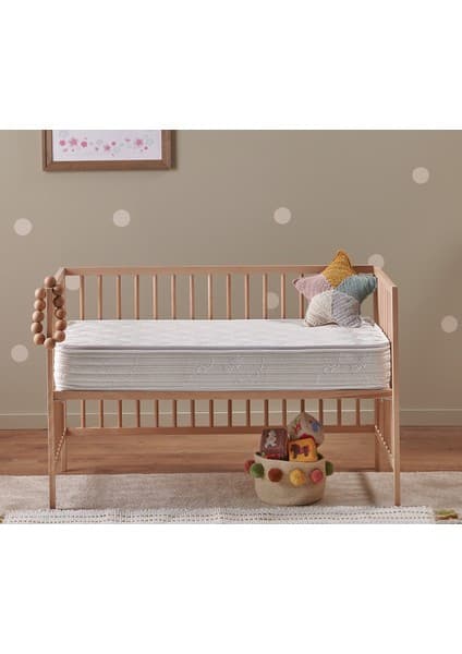 Yataş Mini Milky Comfy Yıkanabilir Pedli Dht Yaylı Bebek Yatağı