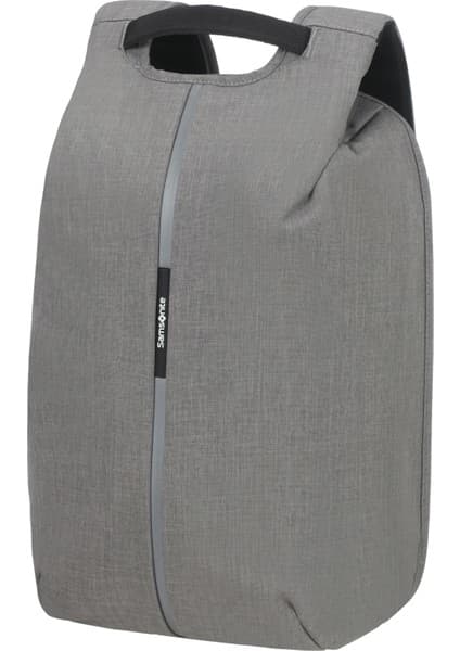 Samsonite KA6-08-001 15.6" Securipak Gri Notebook Sırt Çantası Ergonomik Tasarım ve Su Geçirmez Malzeme