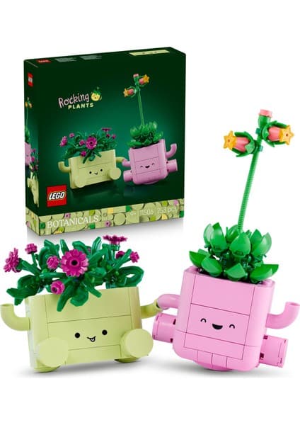 Lego ® Botanicals Sallanan Bitkiler 11506 - 9 Yaş Ve Üzeri Çocuklar İçin 2 Lego Bitki İçeren Oyuncak Yapım Seti (253 Par