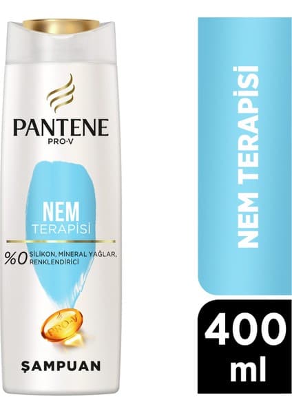 Pantene Pro-V Mükemmel Nemlendirici Şampuan 400 ml Kuru-Yıpranmış Saçlar İçin Güçlendirici Etki
