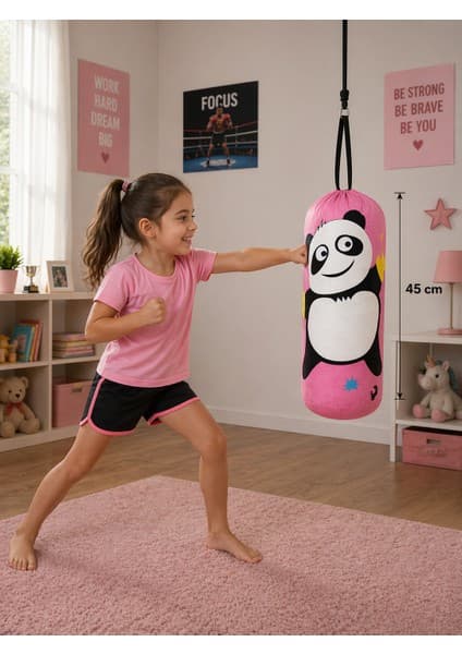 Toprak Sport 45 cm Boks Torbası Çocuklar İçin 1.5-2 kg Eğlenceli Spor Aleti