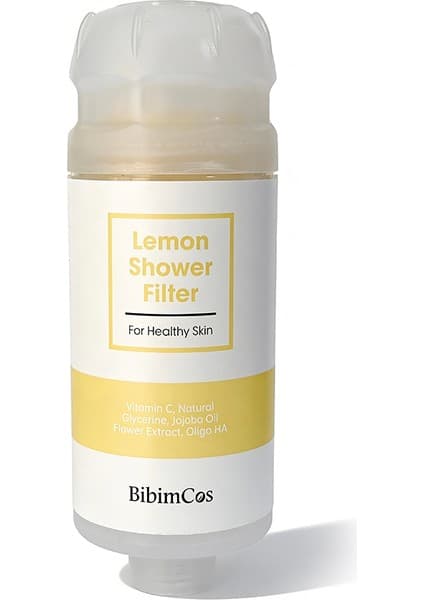 Bibimcos Limon Özlü Duş Filtresi 160 g Arındırıcı ve Besleyici Etki Tüm Cilt Tipleri İçin