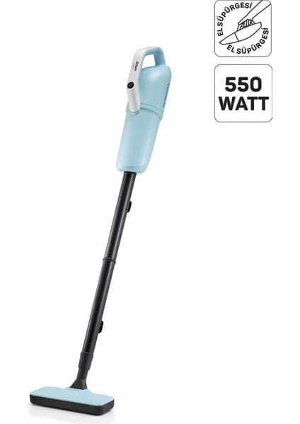 Arzum AR4087 Gırgır 2’si1 Arada 550W Dikey Elektrikli Süpürge, El Süpürgesi Özellikli, Yıkanabilir Filtre