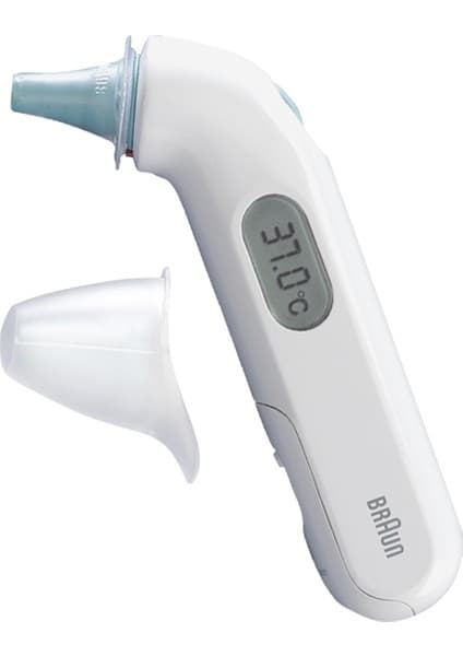 Braun Thermoscan 3 IRT3030 Kulaktan Ateş Ölçer 21 Başlık ile Hassas Ölçüm ve Kullanım Kolaylığı