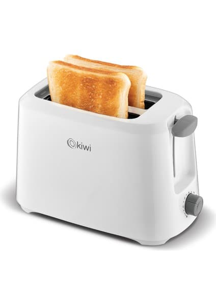 Kiwi Kt 6518 Ekmek Kızartma Makinesi 700W 2 Dilim Kapasitesi ile Durdurma Fonksiyonu ve Isı Ayarı