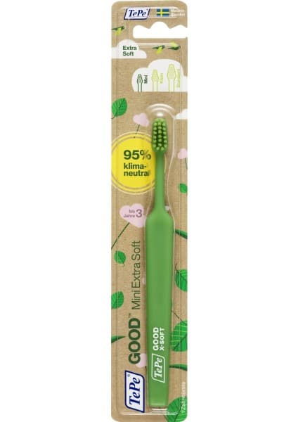 Tepe Good Mini 0-3 Yaş X-Soft Diş Fırçası Ekstra Yumuşak 95% İklim Dostu Tasarım