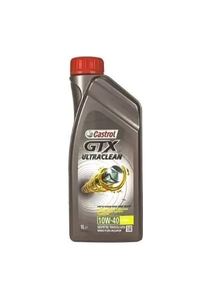 Castrol 10W40 Gtx Ultraclean Ab 1Lt