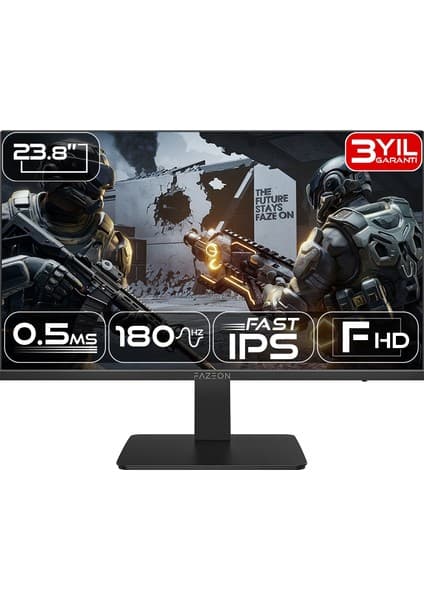 Fazeon 23.8' X24F182S 1Ms 180Hz Fhd Ips Gamıng Monıtor