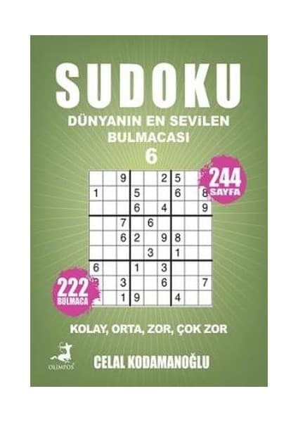 Olimpos Yayınları Sudoku Dünyanın En Bulmacası 6