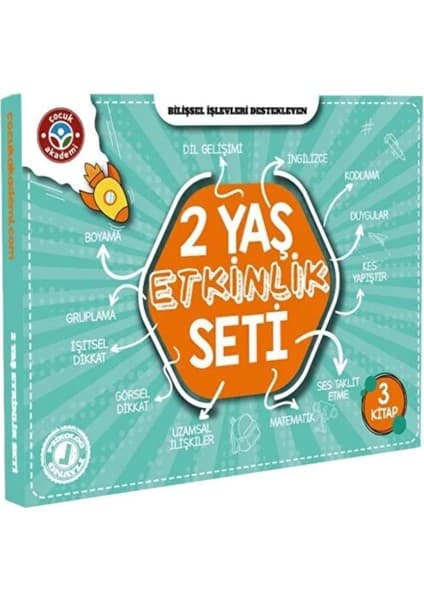 Çocuk Akademi 2 Yaş Etkinlik Seti