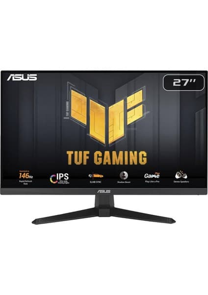 Asus TUF GAMING VG249QE5A 23.8 IPS 1920x1200 1ms 146Hz 300cd DP HDMI Hoparlör 3 Yıl Garanti