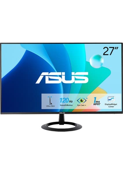 Asus VZ279HG 27 IPS 1920x1080 1ms 120Hz 250cd HDMI, Analog 3 Yıl Garanti