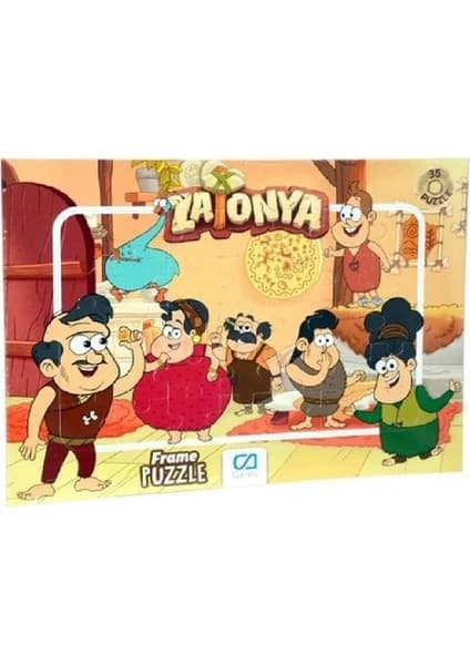 Ca Games Yapboz- Ca.5143-5144 Zatonya Frame Puzzle 35