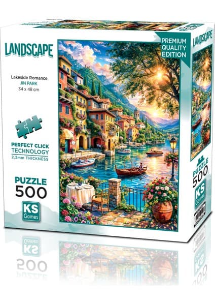 KS Games Lakeside Romance 500 Parça Puzzle