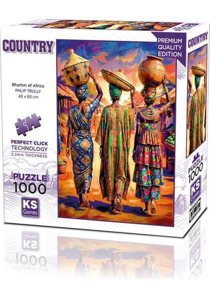 KS Games Rhythm Of Africa 1000 Parça Puzzle