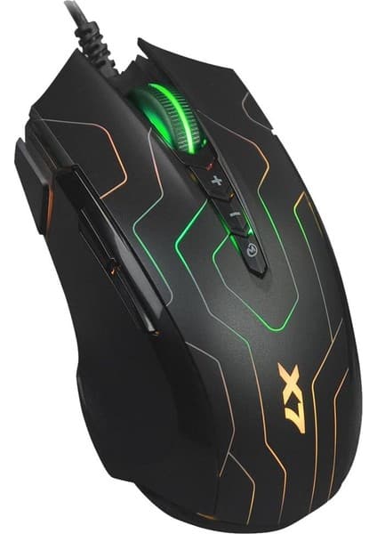 A4Tech A4 Tech X89 Oscar X7 Neon Maze 2400Dpı Usb Makrolu Oyuncu Mouse
