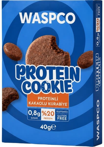 WaspCo Proteinli Kakaolu Kurabiye