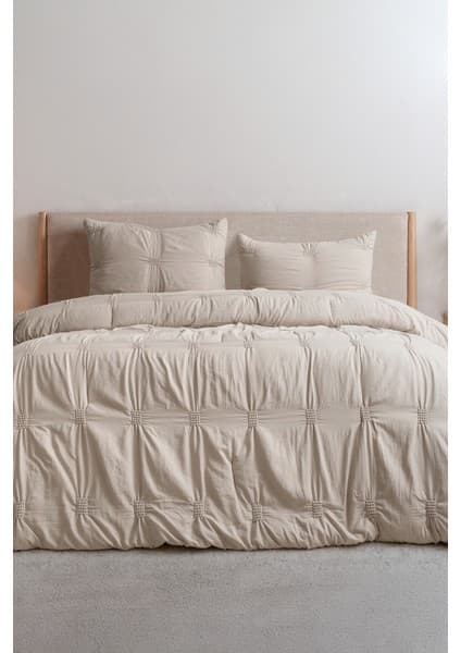 Elart Bianca Çift Kişilik Comfort Set Vizon