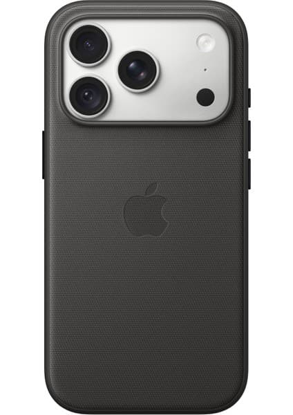 Apple iPhone 18 Pro İçin Magsafe Özellikli Tech Dokuma Kılıf - Siyah