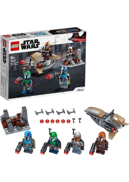 LEGO ® Star Wars 75267 Mandalorian Savaş Paketi 102 Parça Hediyelik Oyun Seti