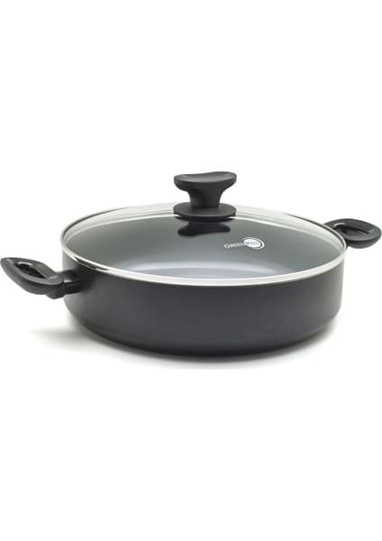 Greenpan Torino Thermolon Seramik Yapıştırmaz 28 cm Basık Tencere