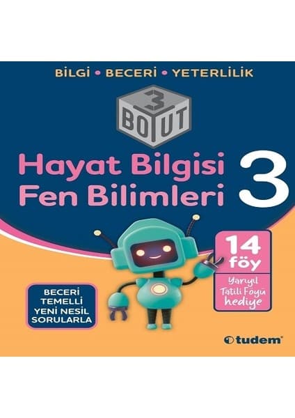 Tudem 3. Sınıf Hayat Bilgisi & Fen Bilimleri 3 Boyut Konu Anlatım Föyü
