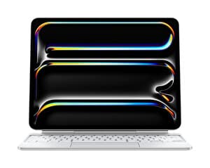 Apple Magic Keyboard Mwr43Tq/A 13" iPad Pro M4 Çip Uyumlu Türkçe Q Klavye Beyaz