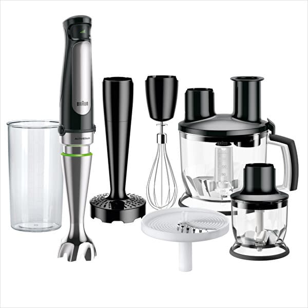 Braun MQ7087X Blender Seti Siyah